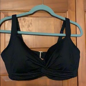 Lands End underwire bikini top